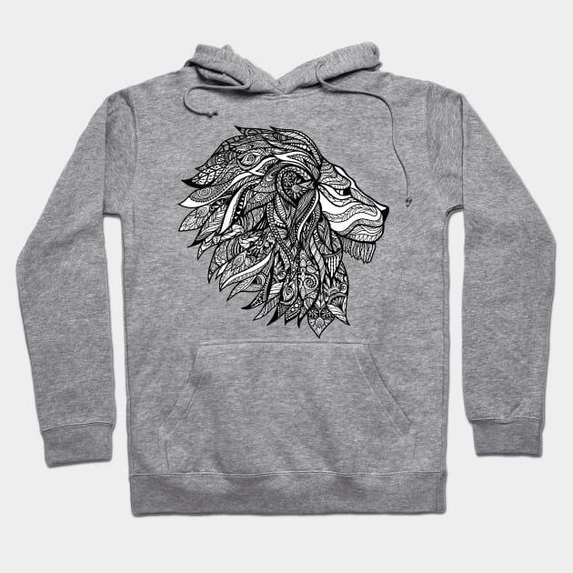 Lion Head Hoodie by MeksFashion